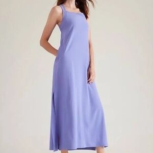 Athleta Lavender Midi Dress